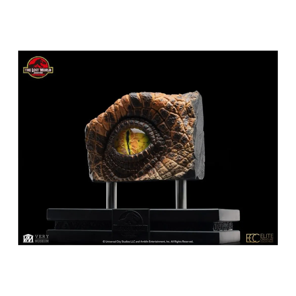 Toynami ECC Elite Creature Collectibles - Male Velociraptor Eye Prop - The Lost World: Jurassic Park