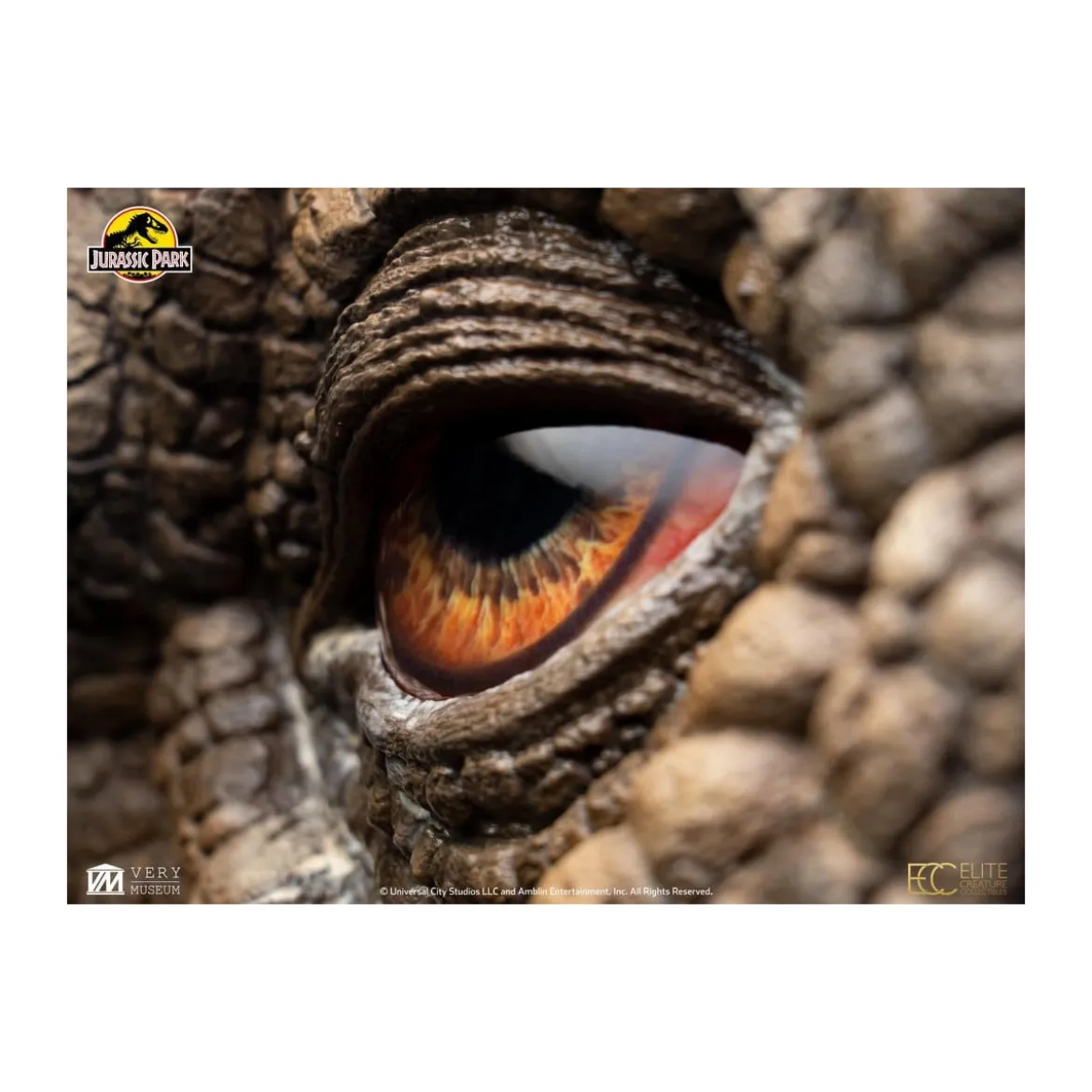 Toynami ECC Elite Creature Collectibles - Triceratops Eye Prop (Reproduction) - Jurassic Park