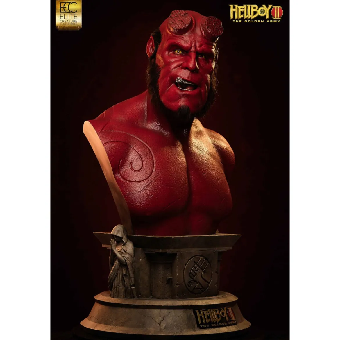 Toynami Elite Creature - HELLBOY BUST 1:1 - Hellboy II