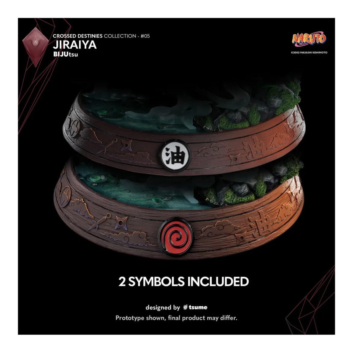 Tsume BIJUtsu - Jiraiya Crossed Destinies Collection 1/4