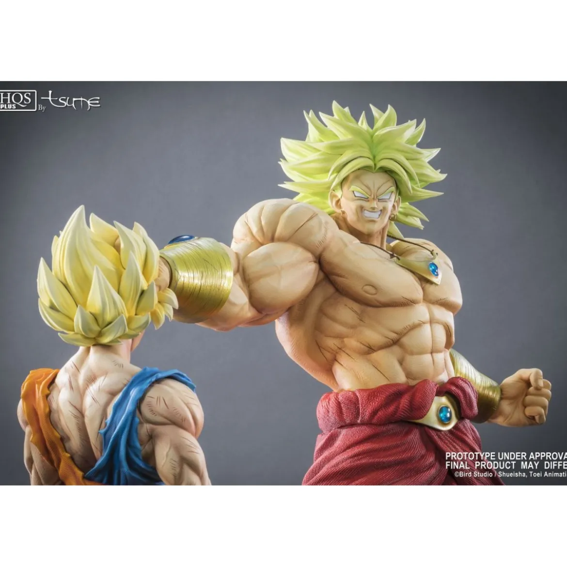 Tsume Broly HQS + King of destruction Statue Legendary Super Saiyan Depot Vente