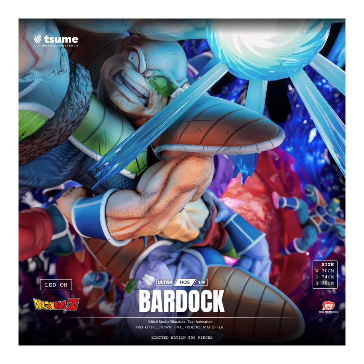 Tsume Dragon Ball Z - BARDOCK ULTRA HQS 1/4