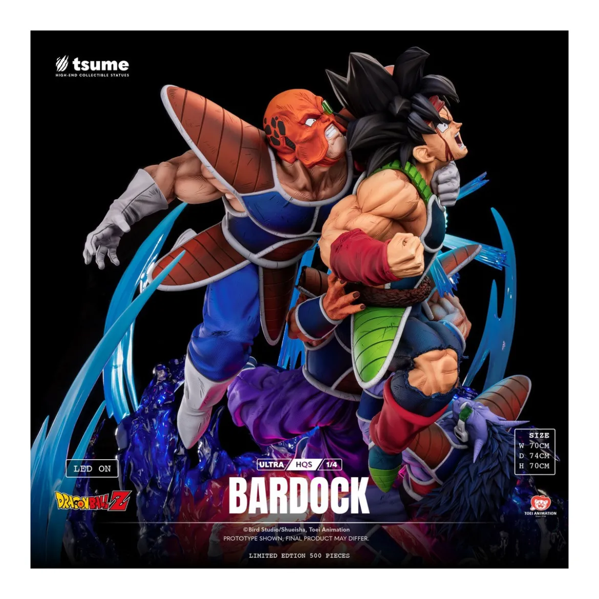 Tsume Dragon Ball Z - BARDOCK ULTRA HQS 1/4
