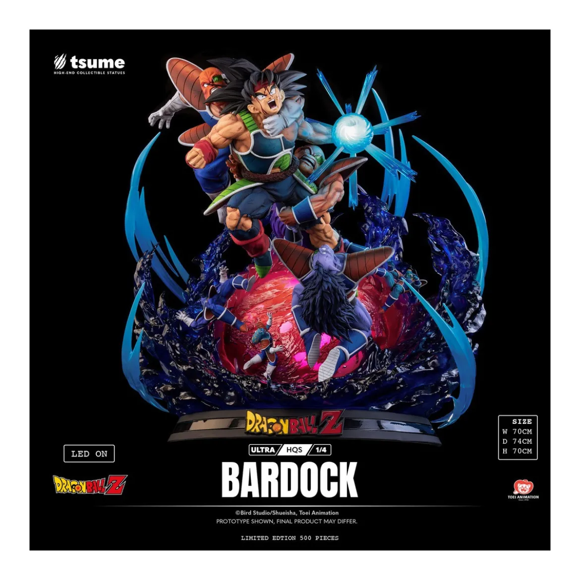 Tsume Dragon Ball Z - BARDOCK ULTRA HQS 1/4