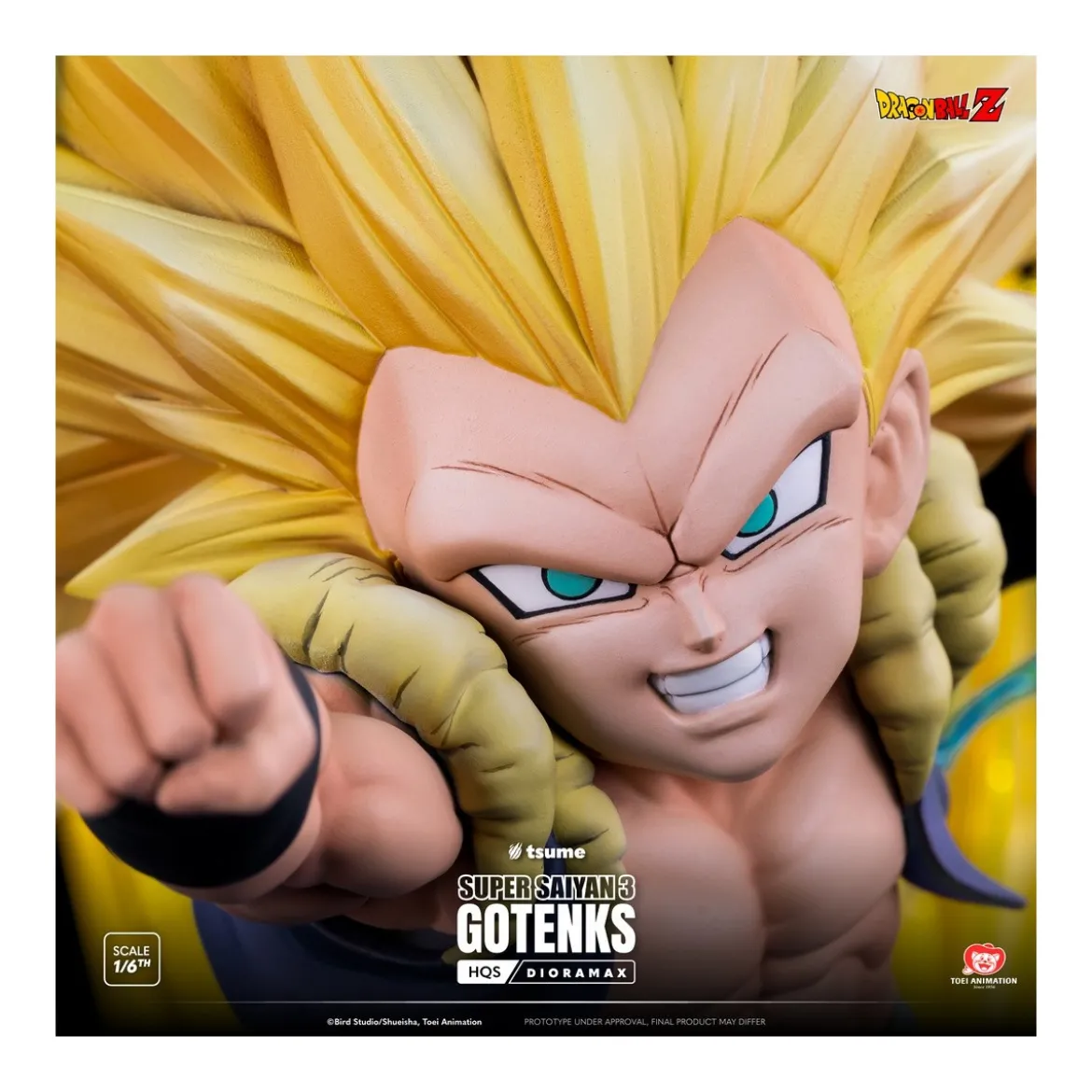 Tsume Dragon Ball Z HQS Dioramax - Super Saiyan 3 GOTENKS 1/6