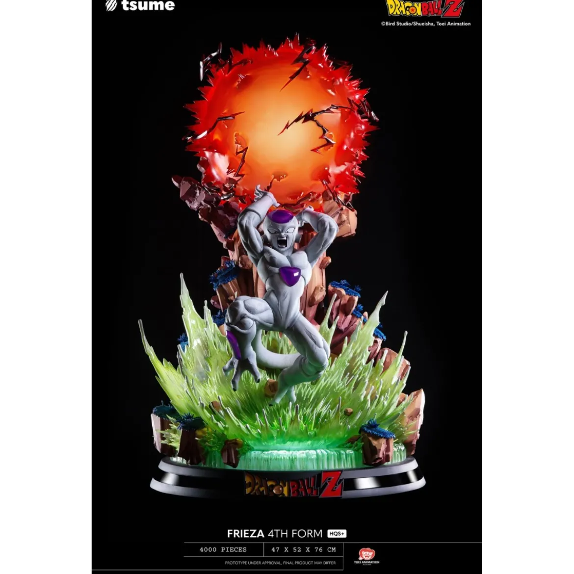Tsume Dragon Ball Z HQS+ Statue - FREEZER 4TH FORM