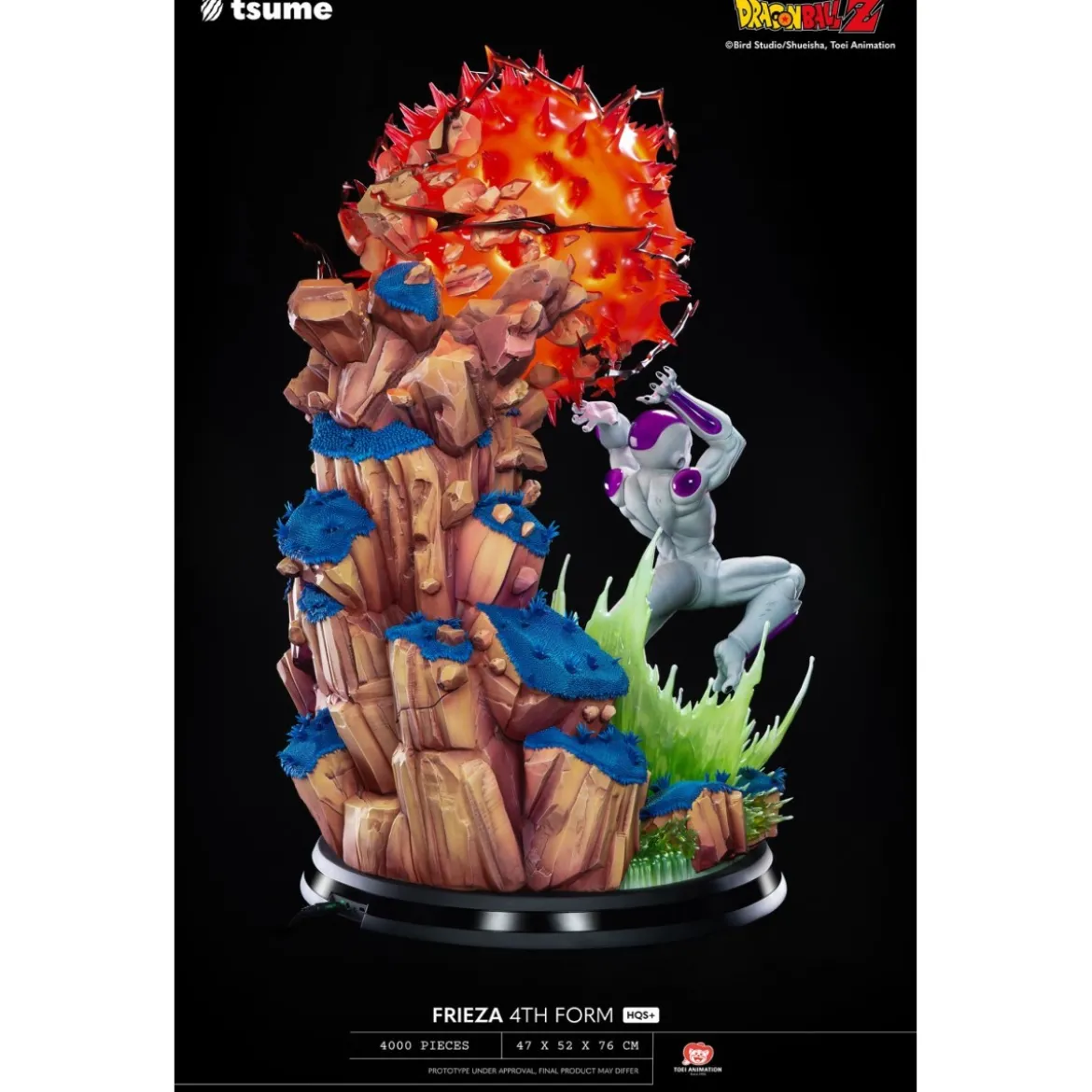 Tsume Dragon Ball Z HQS+ Statue - FREEZER 4TH FORM