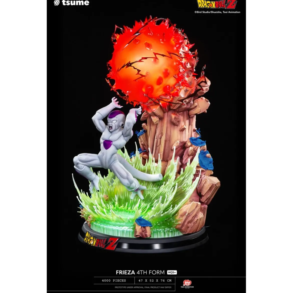 Tsume Dragon Ball Z HQS+ Statue - FREEZER 4TH FORM