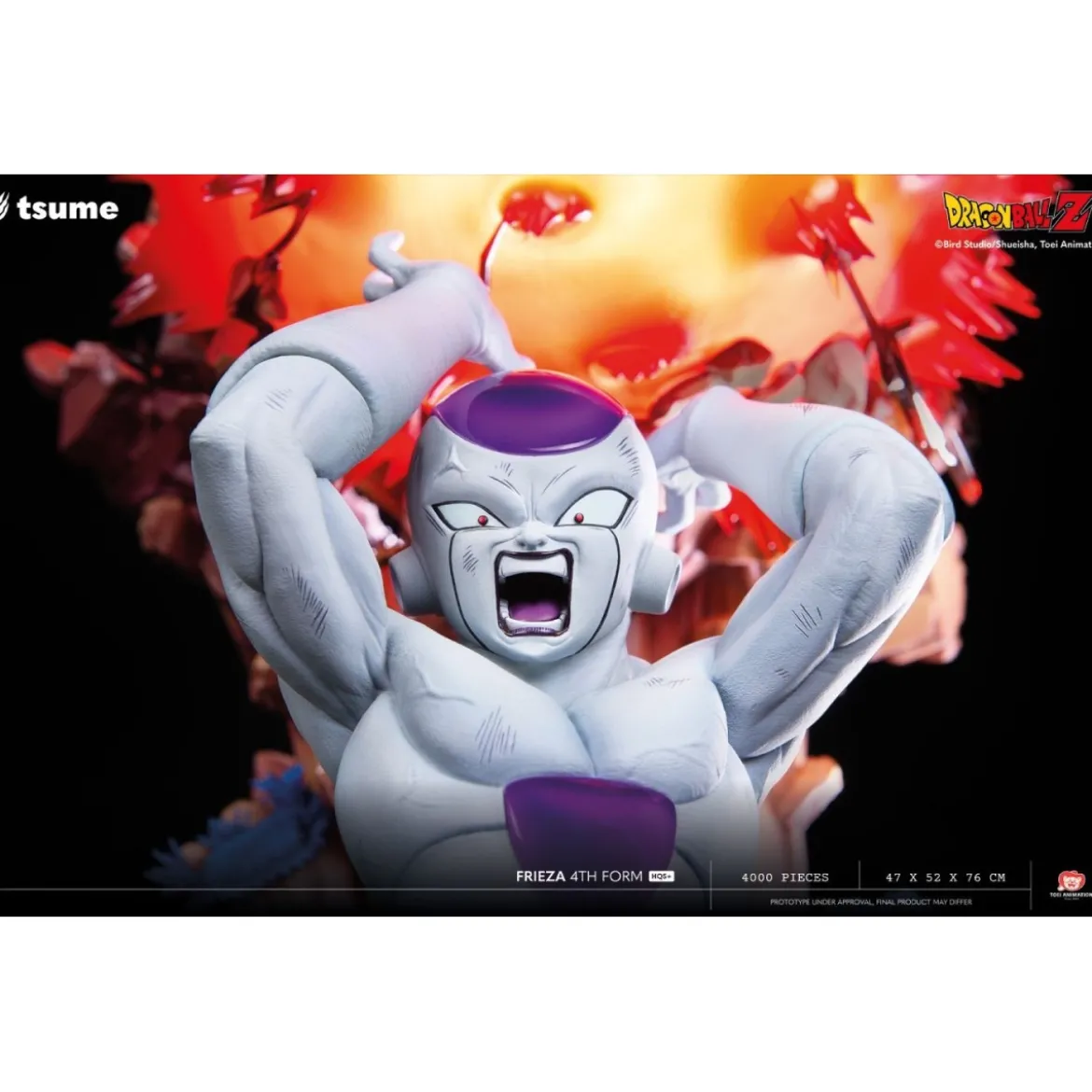 Tsume Dragon Ball Z HQS+ Statue - FREEZER 4TH FORM
