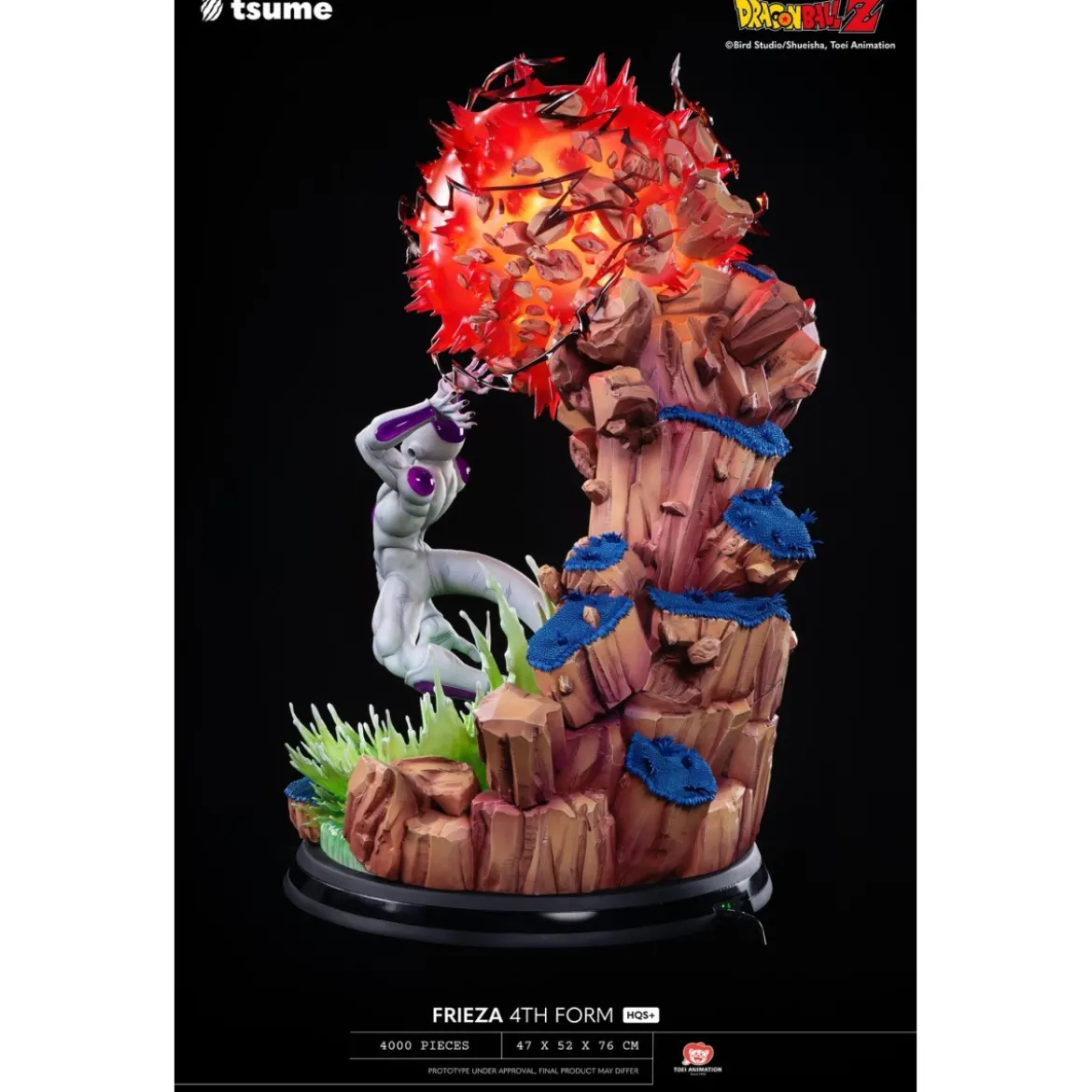 Tsume Dragon Ball Z HQS+ Statue - FREEZER 4TH FORM