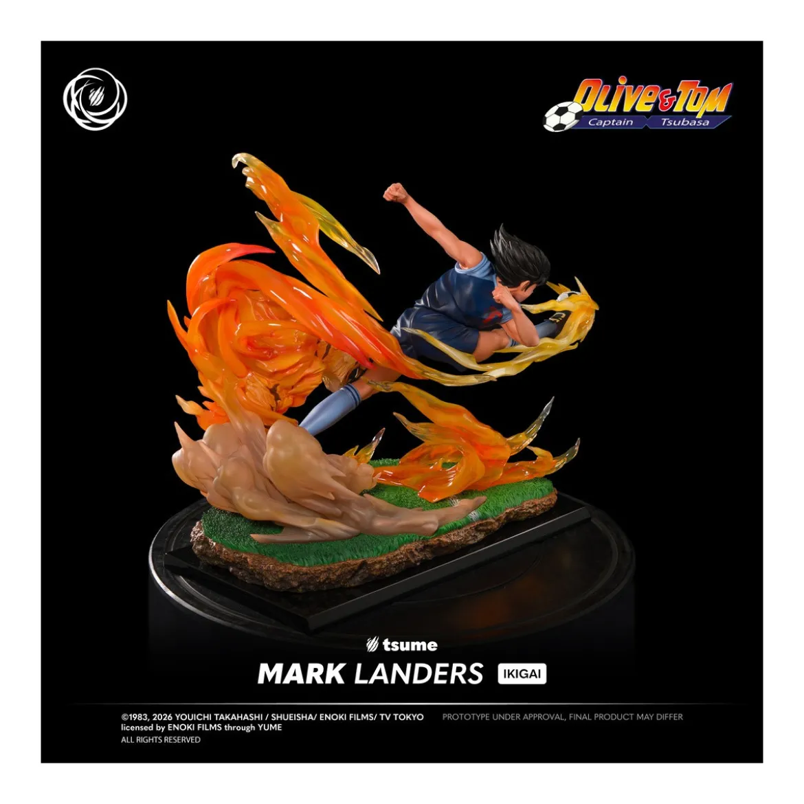 Tsume Ikigai - Mark Landers 1/6 - Olive & Tom - Captain Tsubasa