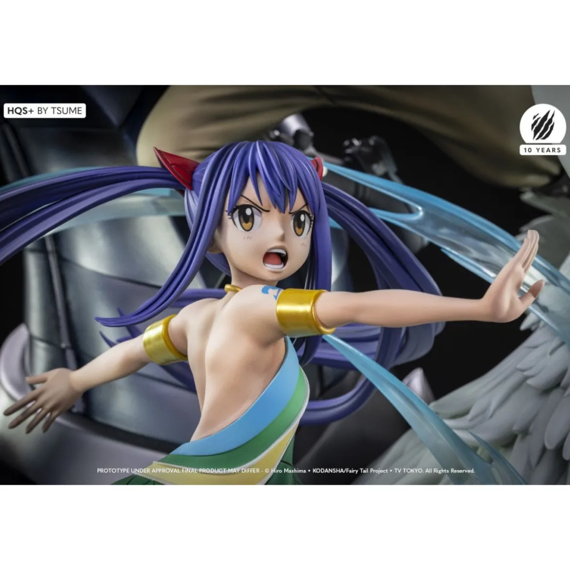 Tsume Statue Fairy Tail Gajeel & Wendy HQS+