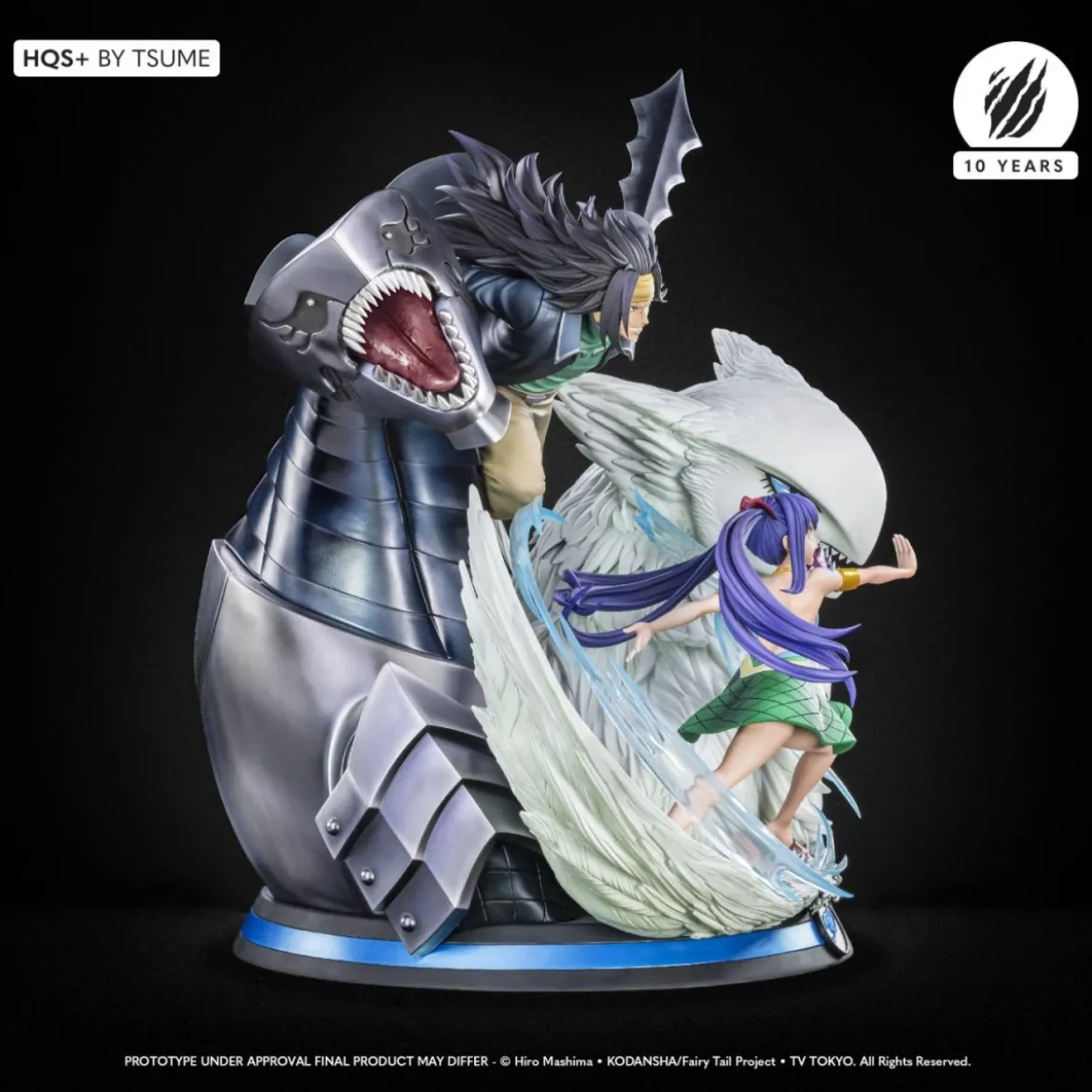 Tsume Statue Fairy Tail Gajeel & Wendy HQS+