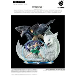 Tsume Statue Fairy Tail Gajeel & Wendy HQS+
