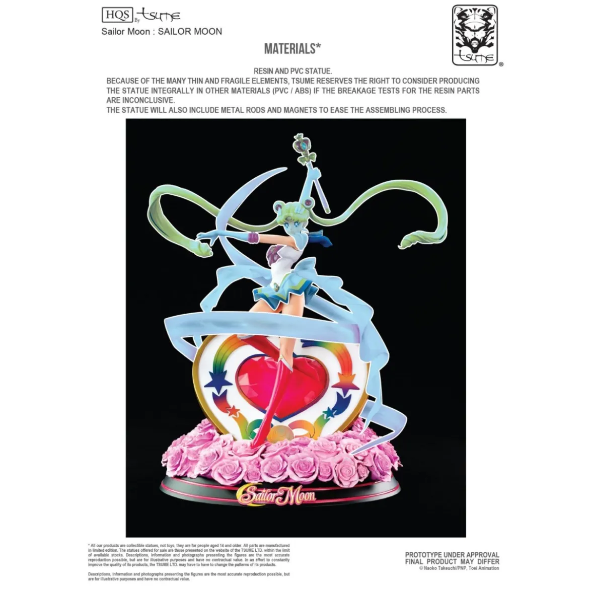 Tsume Statue HQS - Sailor Moon - 39cm