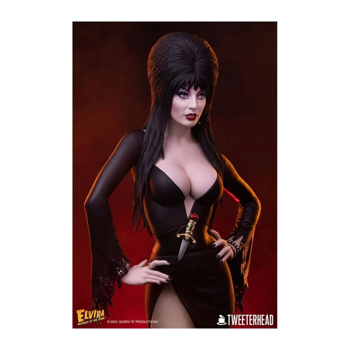 Tweeterhead - Elvira: Mistress of the Dark statue 1/4