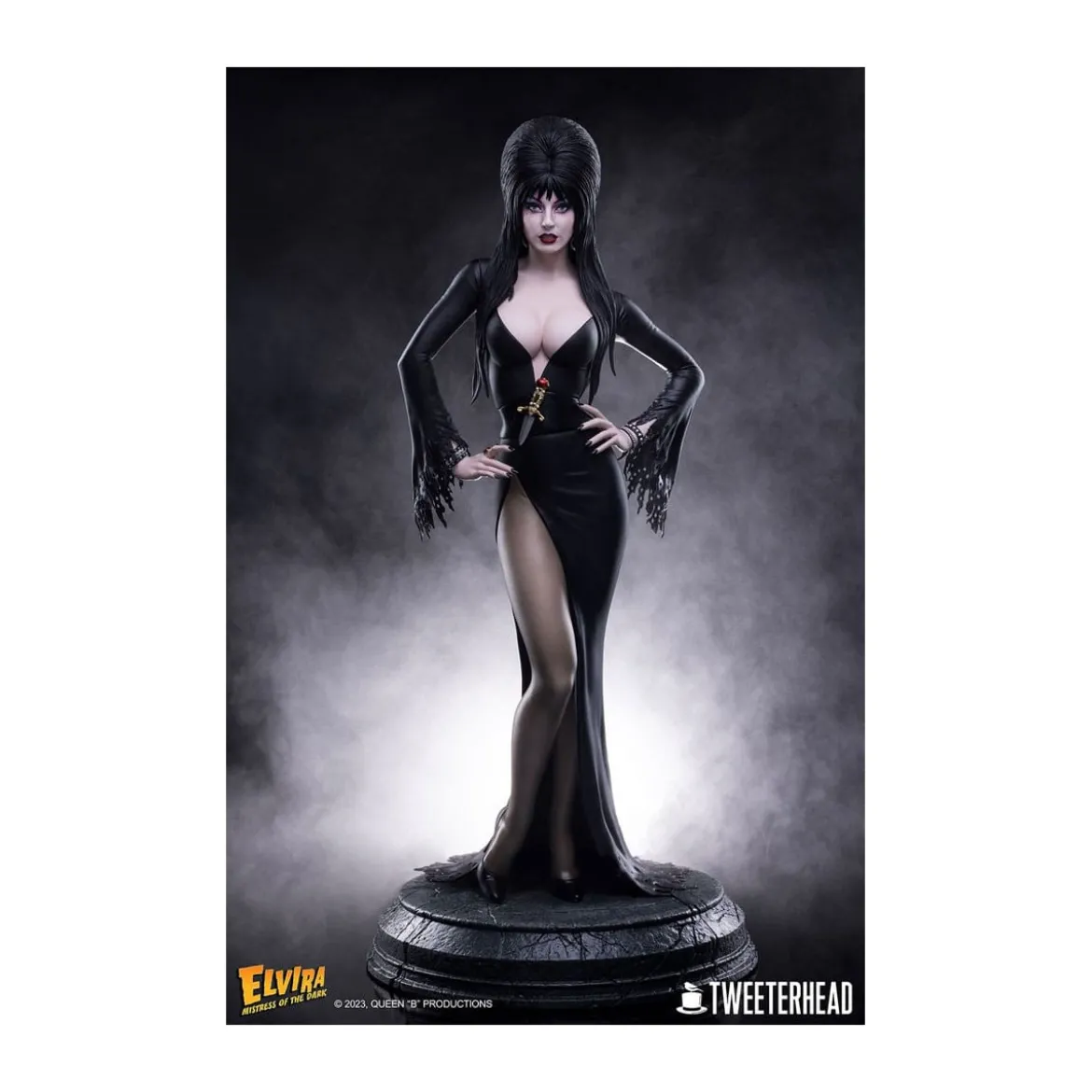 Tweeterhead - Elvira: Mistress of the Dark statue 1/4