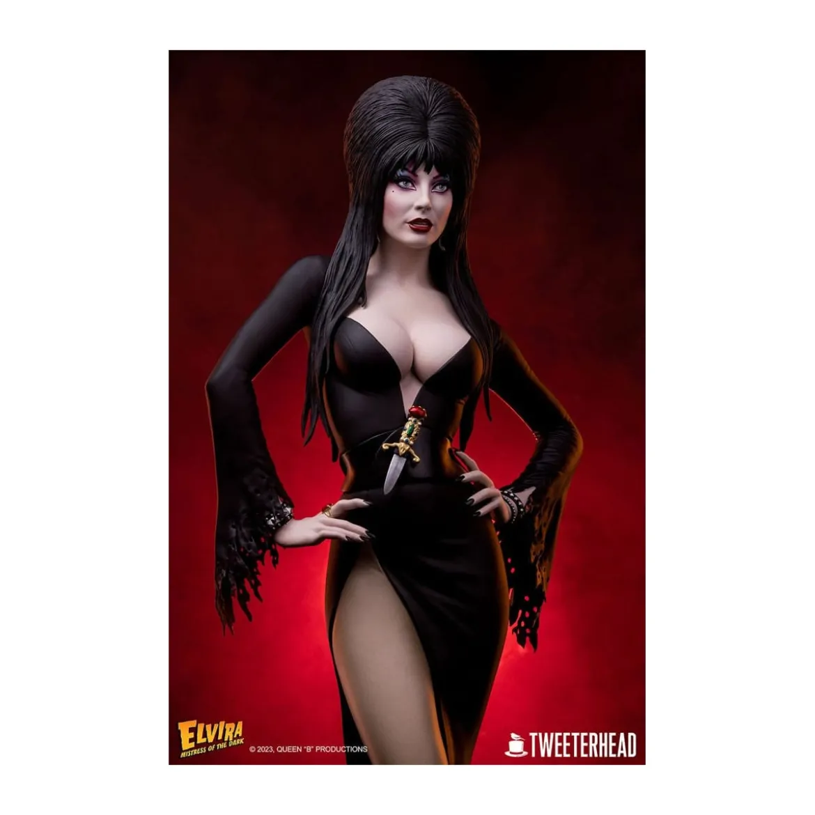 Tweeterhead - Elvira: Mistress of the Dark statue 1/4