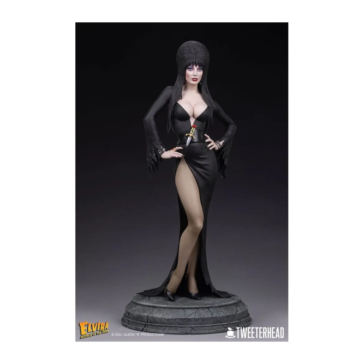 Tweeterhead - Elvira: Mistress of the Dark statue 1/4