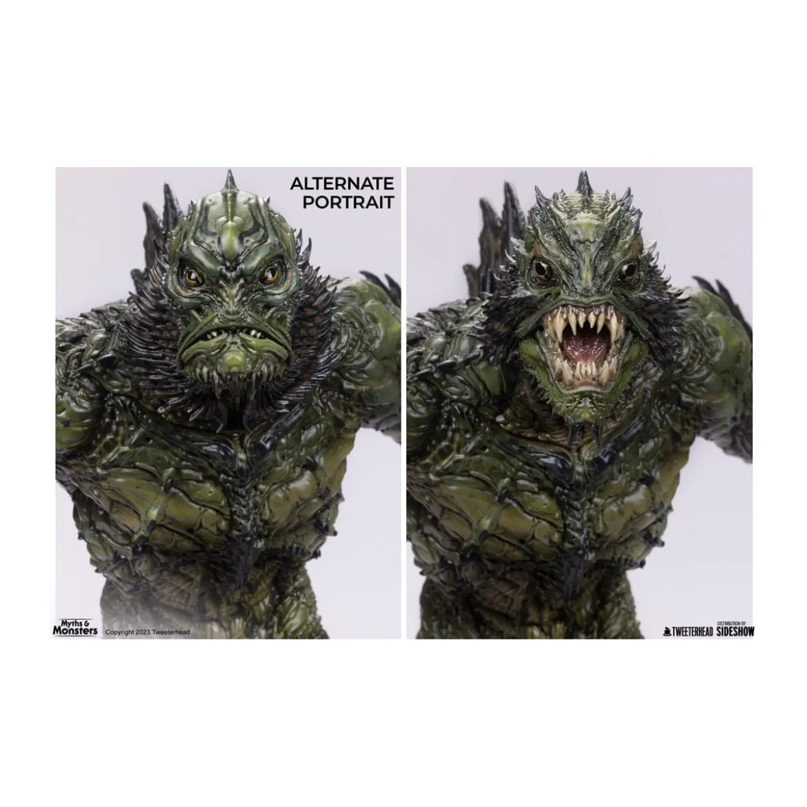 Tweeterhead - Myths & Monsters - Gillman Full Color 1/5 statue