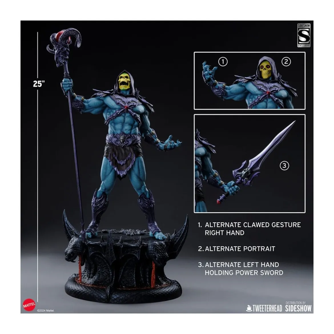 Tweeterhead - SKELETOR (Classic Edition) 1/5 - Masters of the Universe Legends