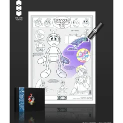 Ulysse 31 Uv Art Print - Nono A4 - We Are Tokyo