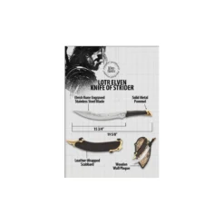 United Cutlery - Dague Elfique de Aragorn 1/1 - Lord of the Rings