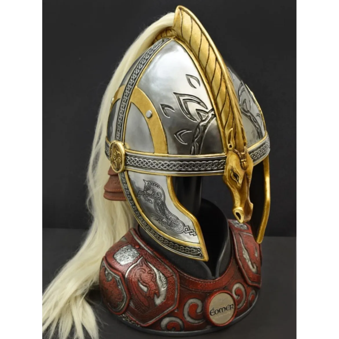 United Cutlery - Lord of the Rings: Helm of Eomer 1:1 Scale Replica