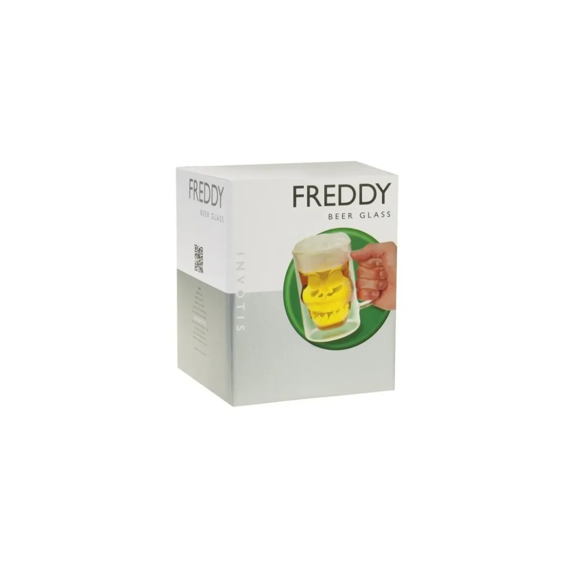 Verre à bière en forme de crâne