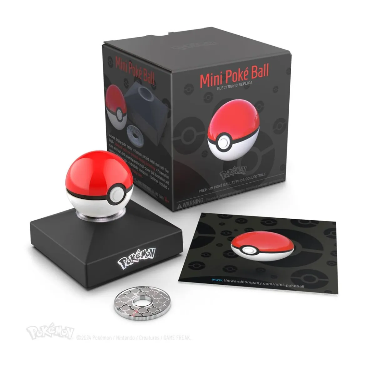 Wand Company - Pokémon réplique Diecast - Mini Pokeball