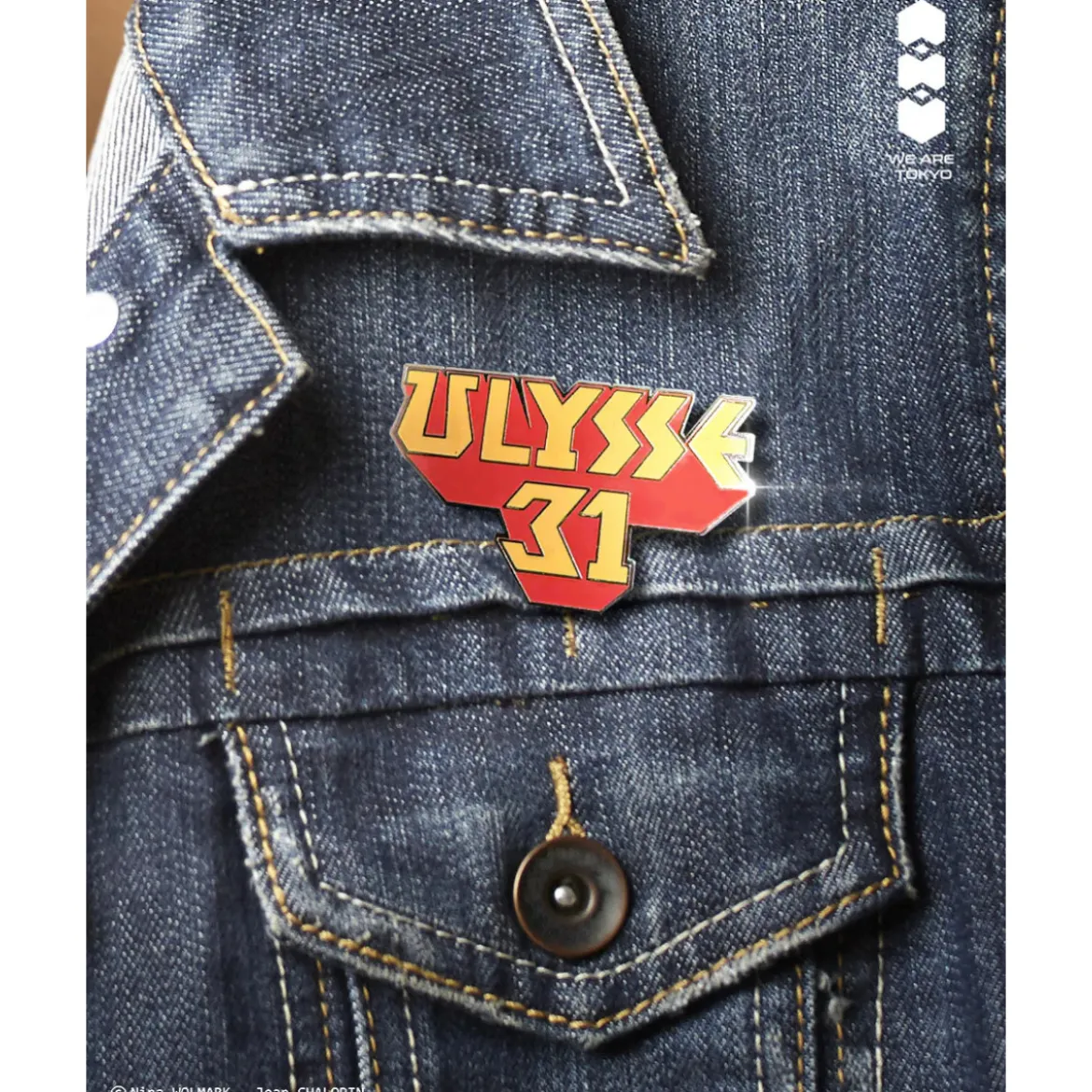 We are Tokyo Ulysse 31 - PIN'S Série 1 - Display de 18 Pin's
