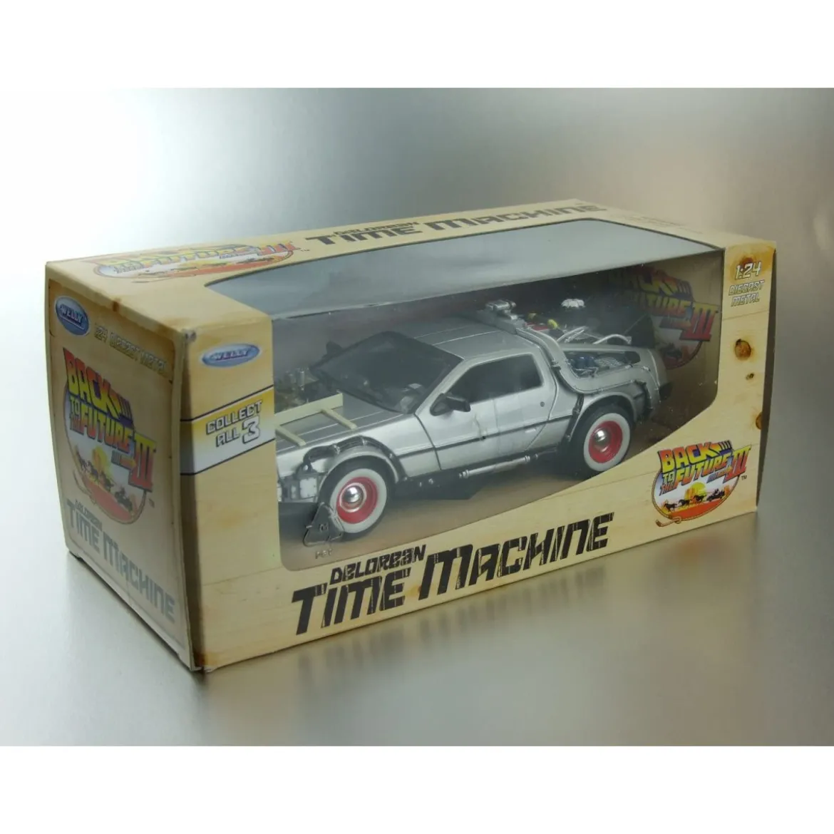 Welly - Retour vers le Futur III DeLorean 1/24 métal