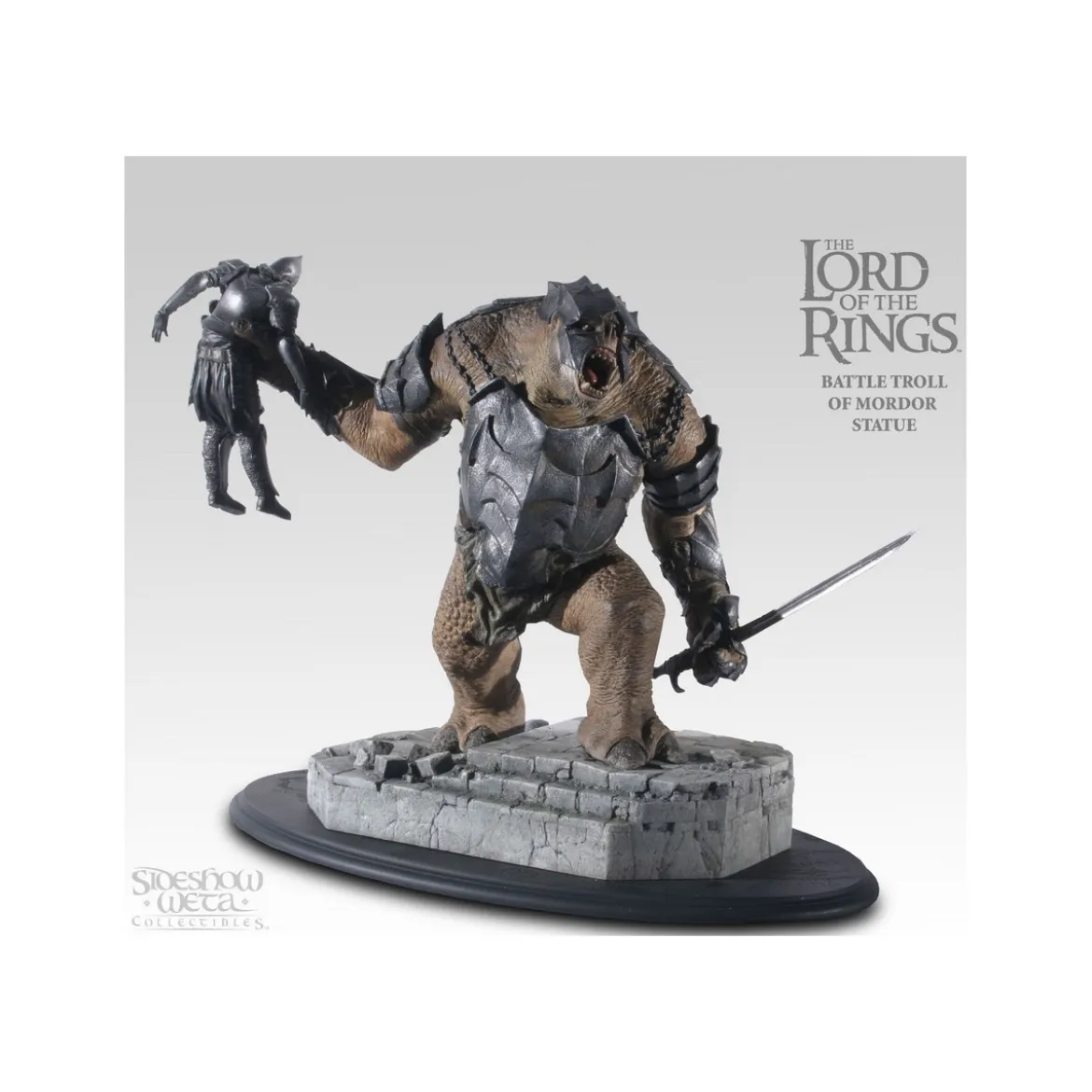 Weta - BATTLE TROLL OF MORDOR - Le seigneur des anneaux - Occasion