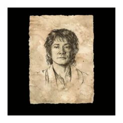 Weta - Bilbo Portrait Print - Le Hobbit Un Voyage Inattendu Art Print