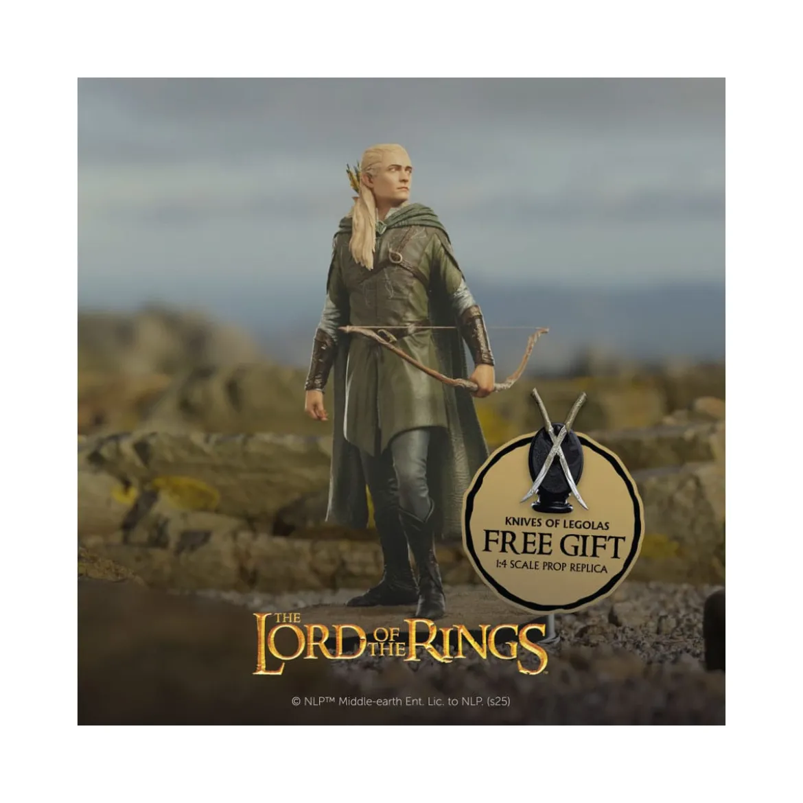 Weta - Legolas, Hunter of the Plains Limited Edition (Classic Series) - Le Seigneur des Anneaux statuette 1/6