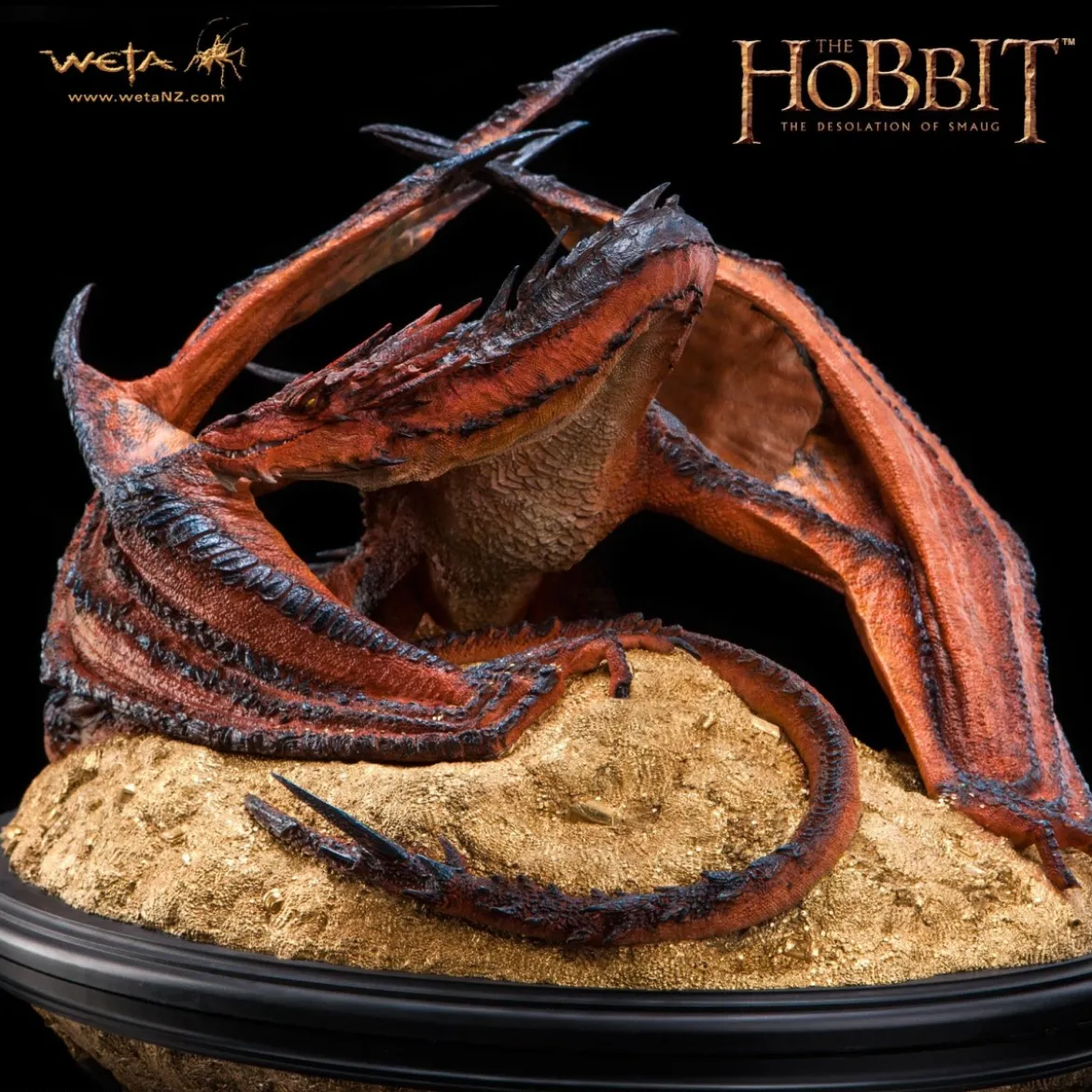 Weta Le Hobbit Statue Smaug The Terrible - Occasion