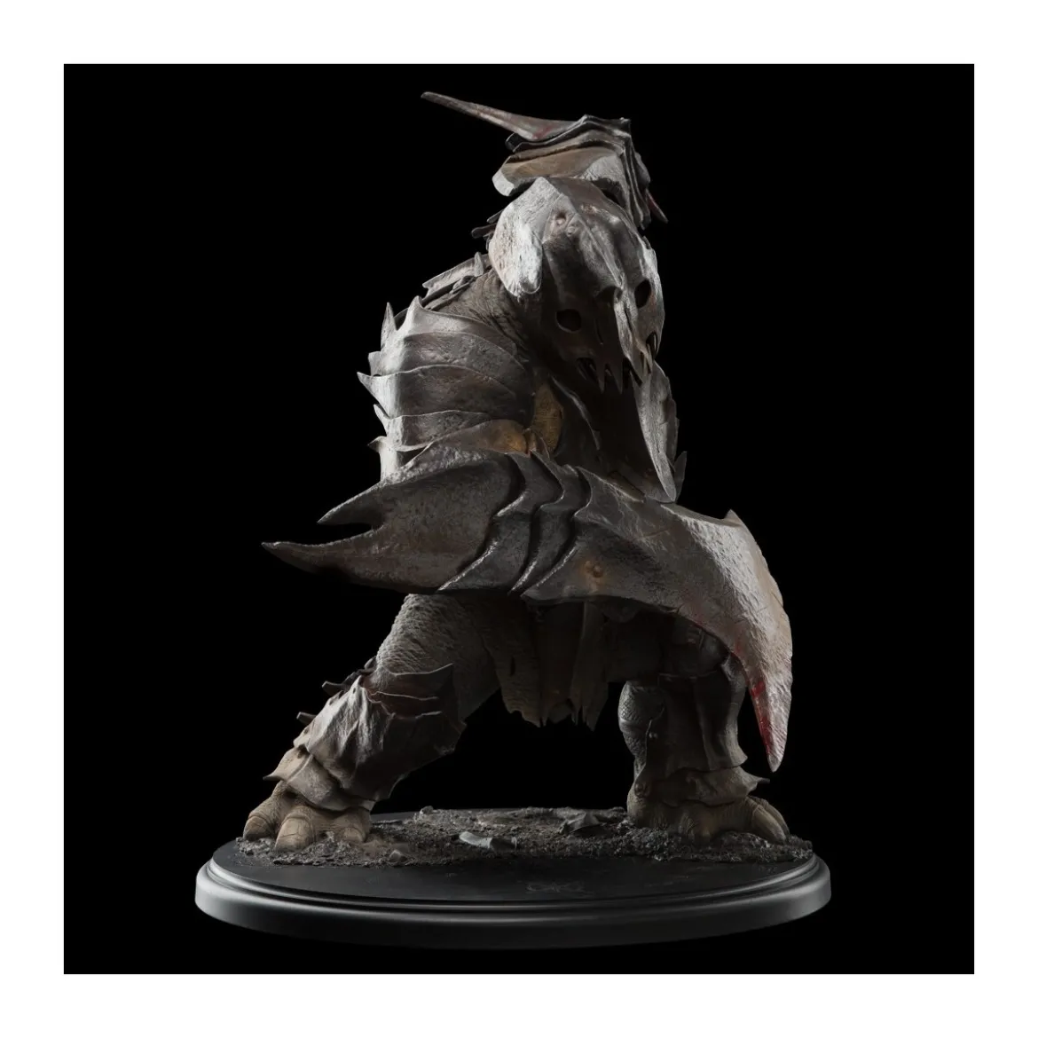 Weta Le Hobbit Statue War Troll and Helm - Depot vente