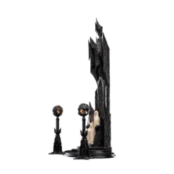 Weta - Le Seigneur des Anneaux - Saruman the White on Throne statue 1/6