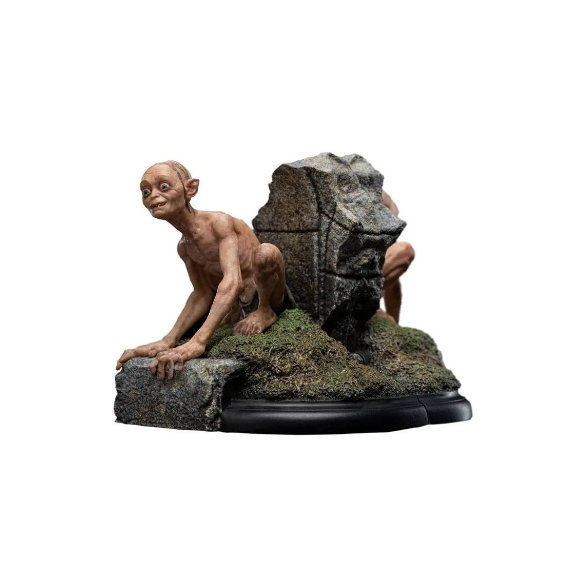 Weta - Le Seigneur des Anneaux statuette Gollum & Sméagol in Ithilien - LOTR