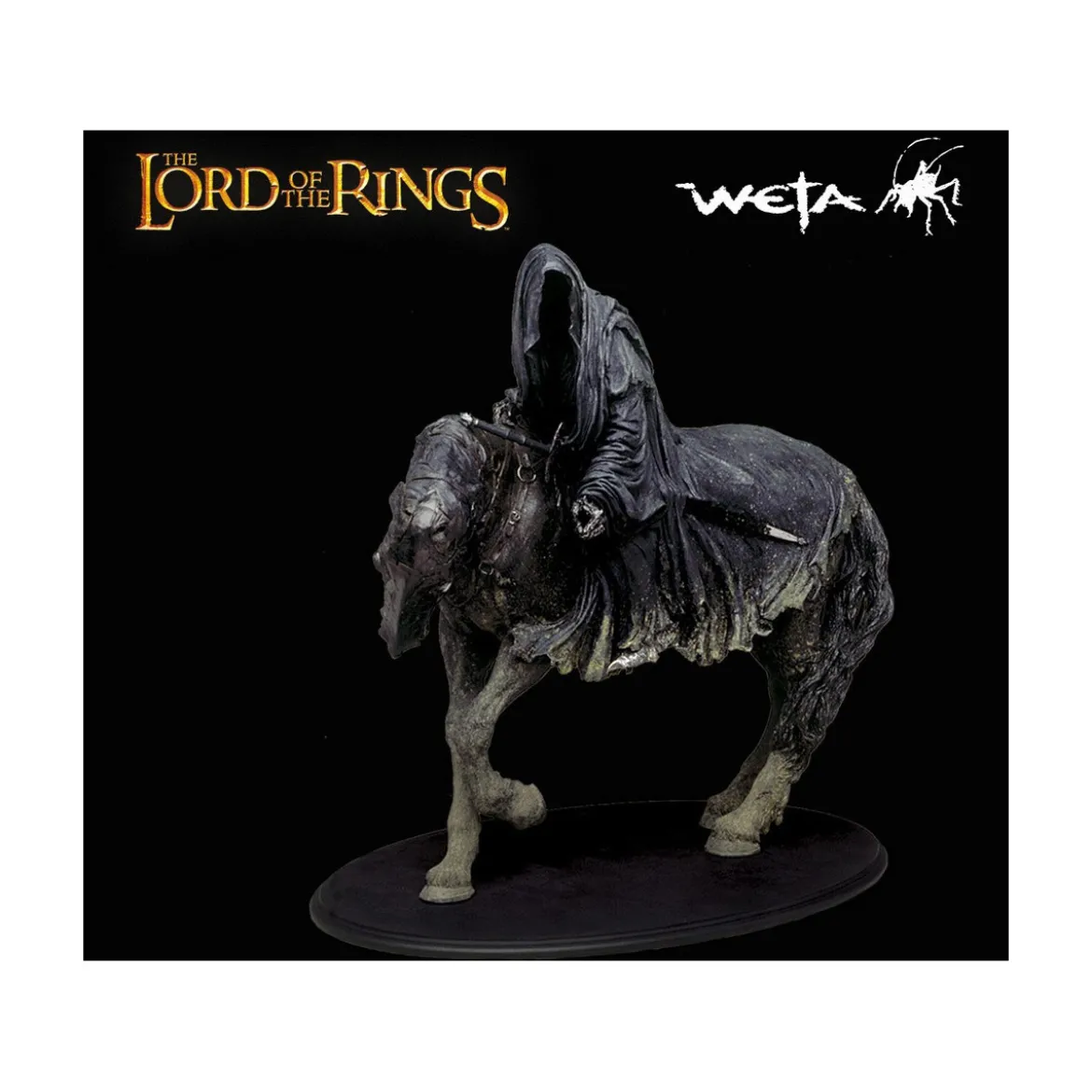 Weta - RINGWRAITH AND STEED 1/6 - Le seigneur des anneaux - Occasion