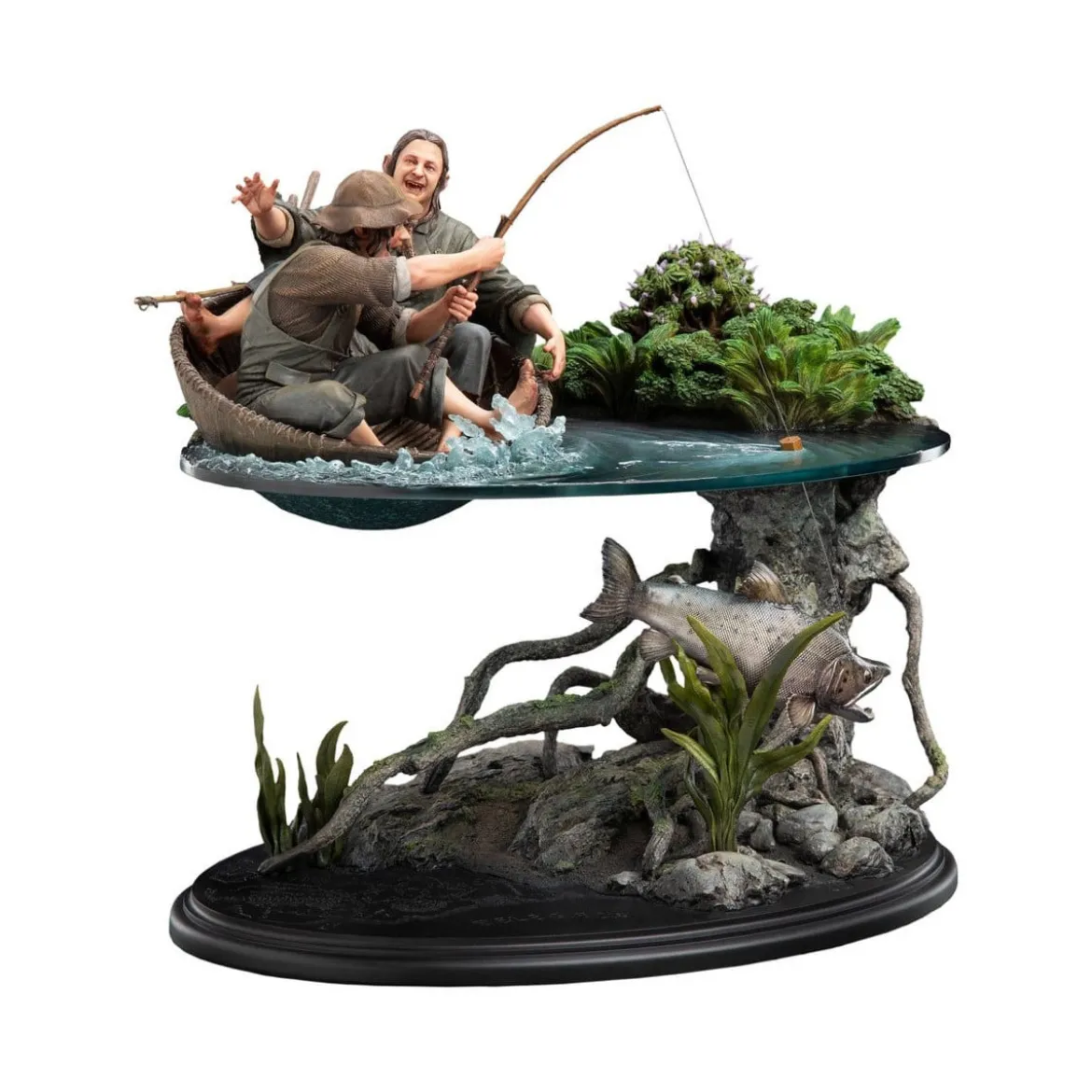 Weta - Sméagol & Déagol: A Shadow of the Past Édition Limitée - Le Seigneur des Anneaux statuette 1/6