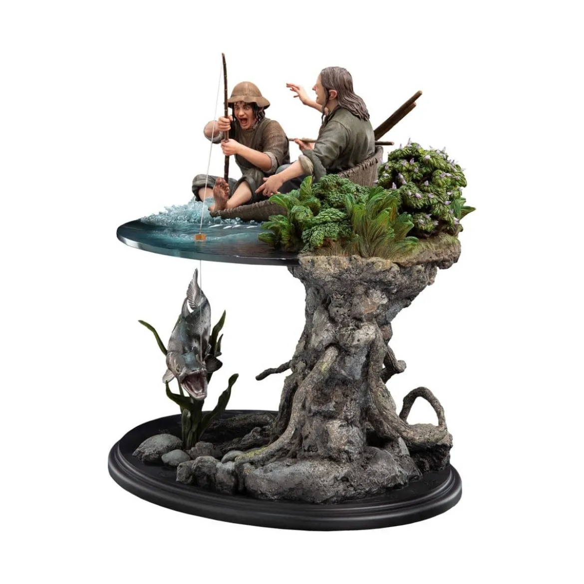 Weta - Sméagol & Déagol: A Shadow of the Past Édition Limitée - Le Seigneur des Anneaux statuette 1/6