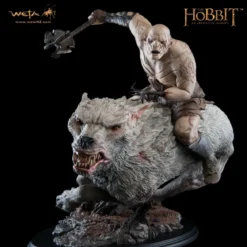 Weta Statue Hobbit Azog The Defiler on Warg - Occasion
