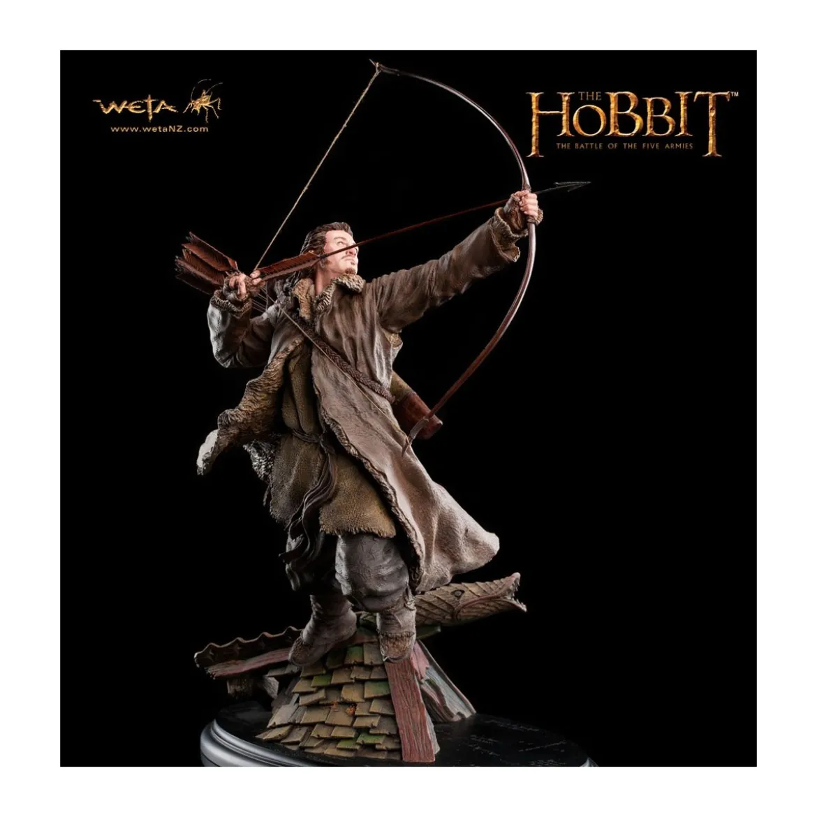 Weta Statue Le Hobbit - Bard the bowman - Occasion