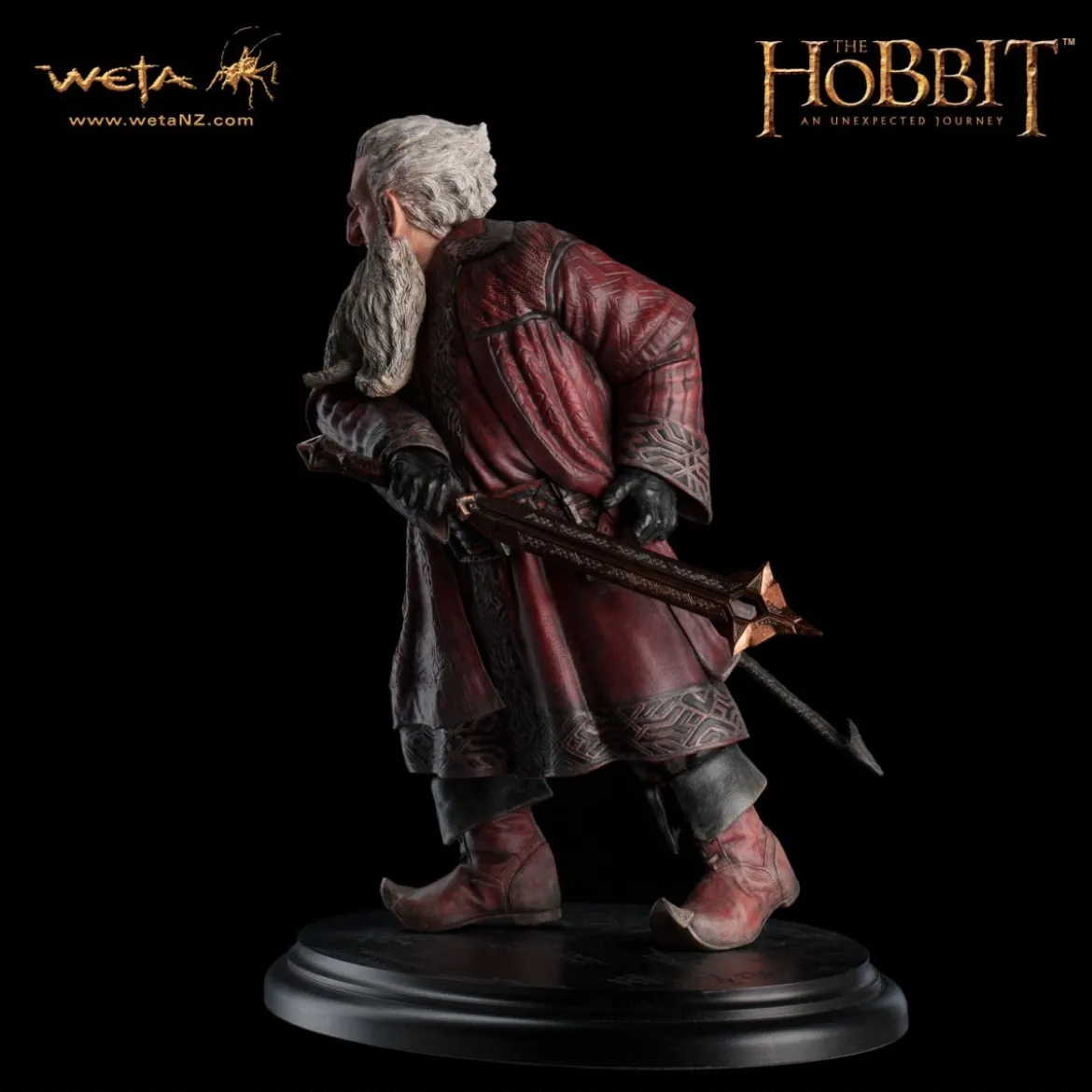 Weta Statue The Hobbit Balin The Dwarf - Occasion