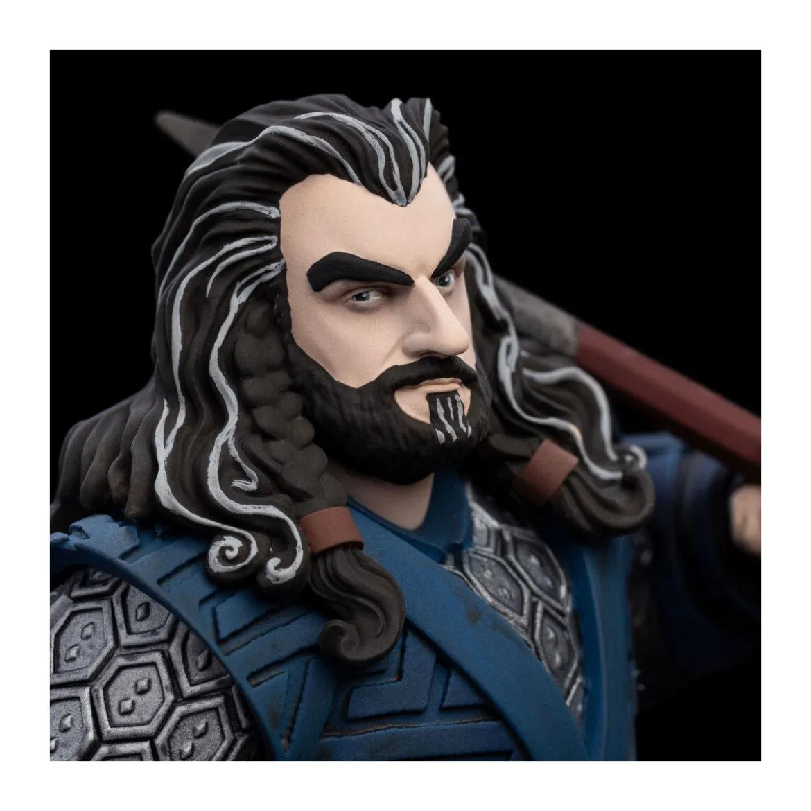 Weta Statue Vinyl Le Hobbit figurine Mini Epics Thorin Oakenshield Limited Edition - Ecu de Chêne.