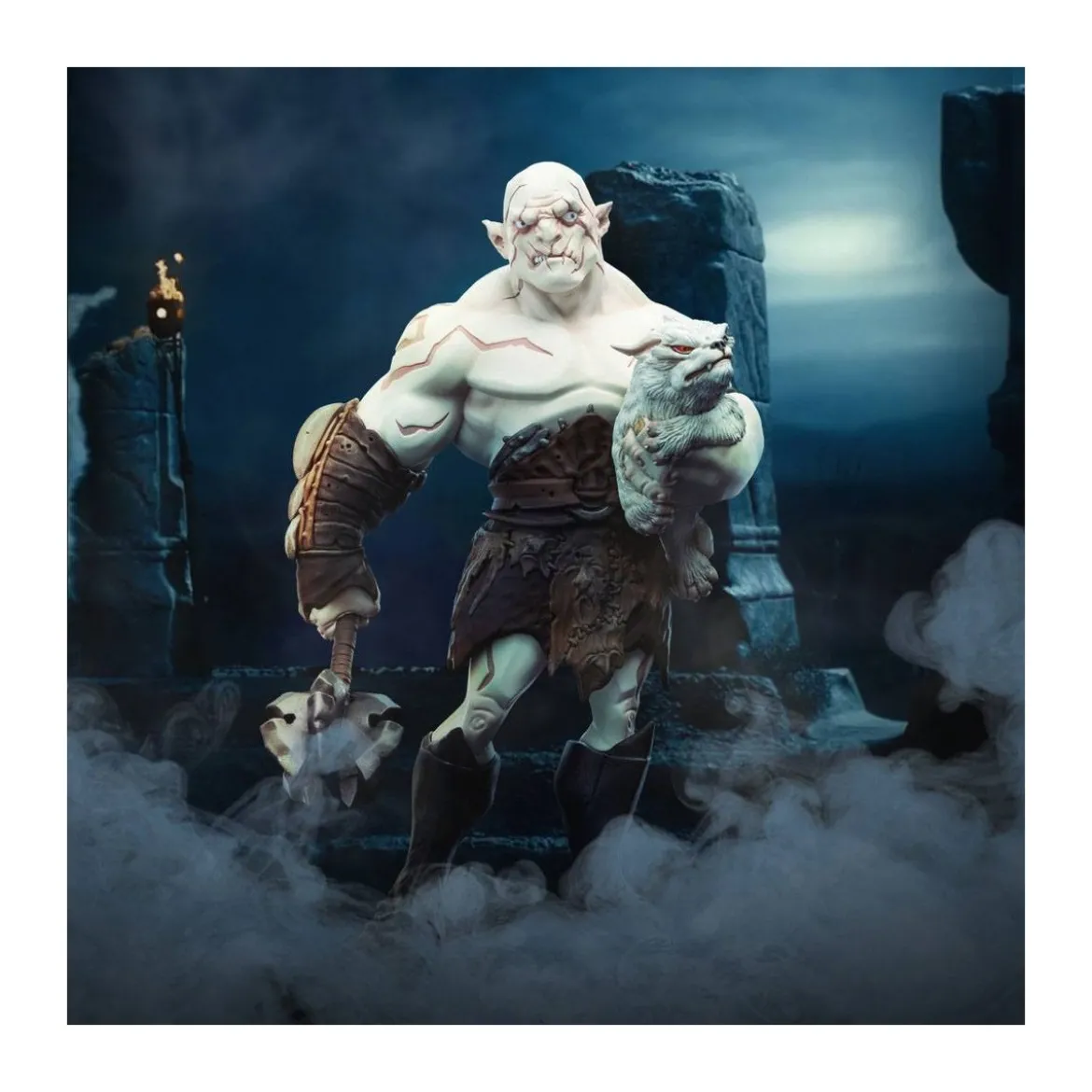 Weta Statue Vinyl Le Hobbit figurine Mini Epics Azog the Defiler Limited Edition - Limited Edition