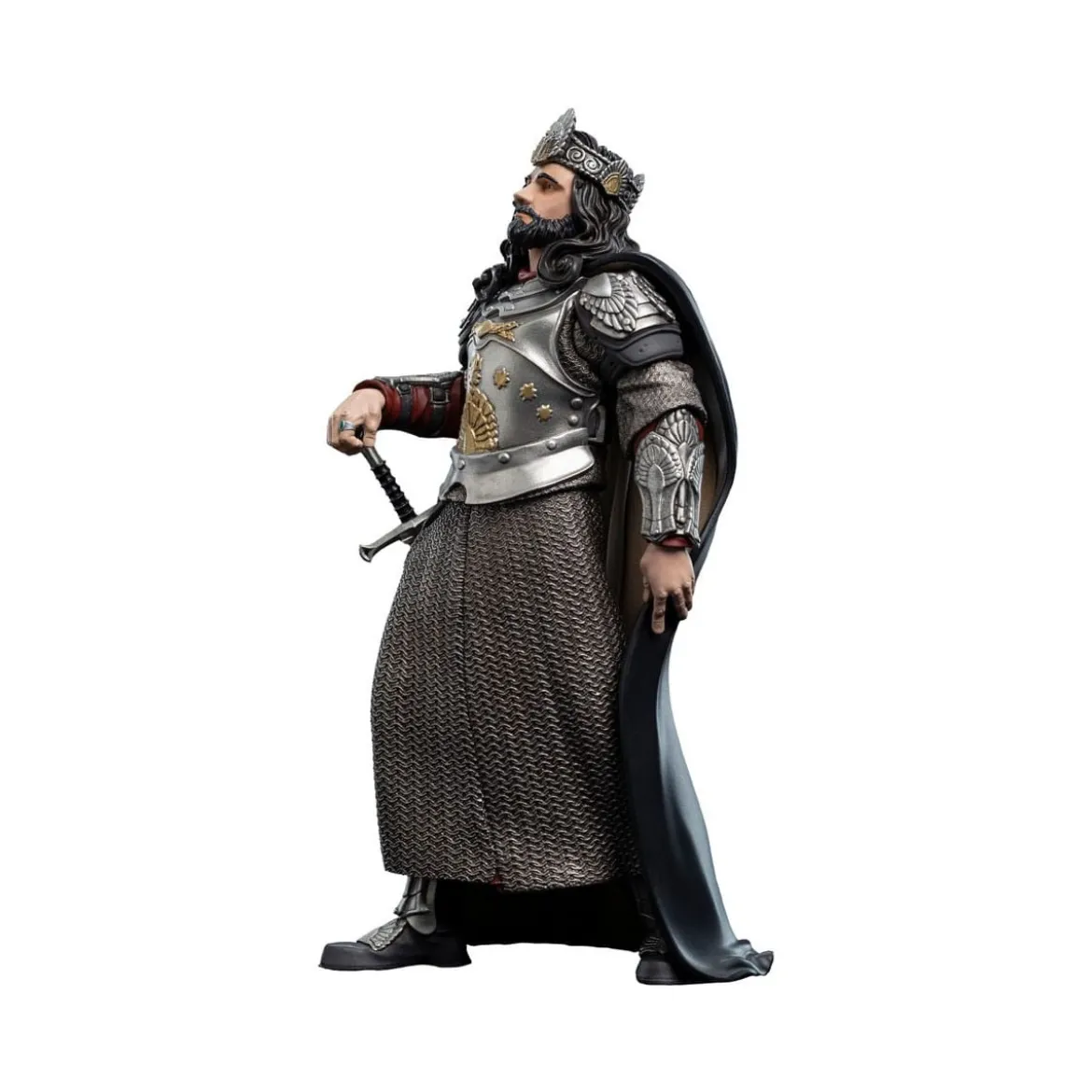 Weta Statue Vinyl Le Seigneur des Anneaux - Mini Epics - King Aragorn