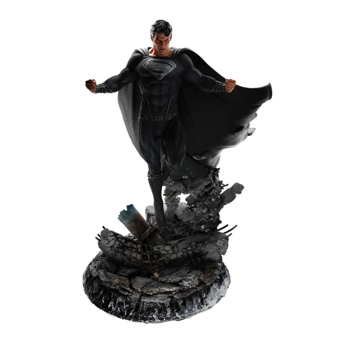 Weta Superman Black Suit Zack Snyder Justice League 1/4