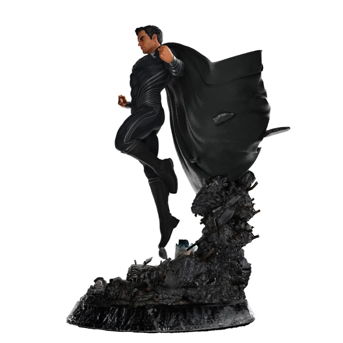 Weta Superman Black Suit Zack Snyder Justice League 1/4